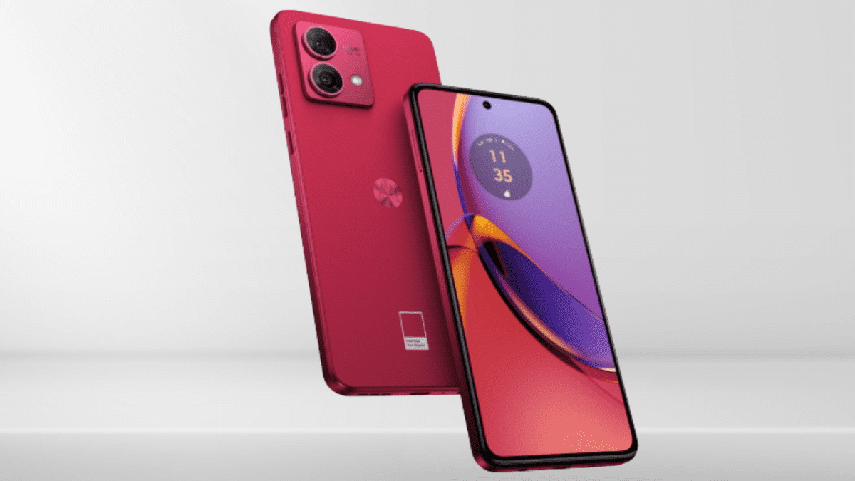 Motorola G84 5G smartphone with 6.5-inch 120Hz P-OLED display, Snapdragon 695 processor, 50MP OIS camera and 5000mAh battery at ₹18,499