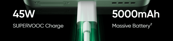 Realme P1 5G battery