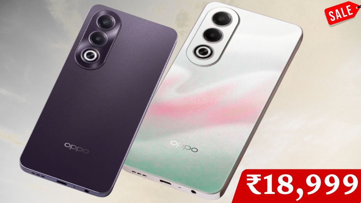 Oppo K12x 5G smartphone with slim design, AMOLED display and fast charging at ₹18,999
